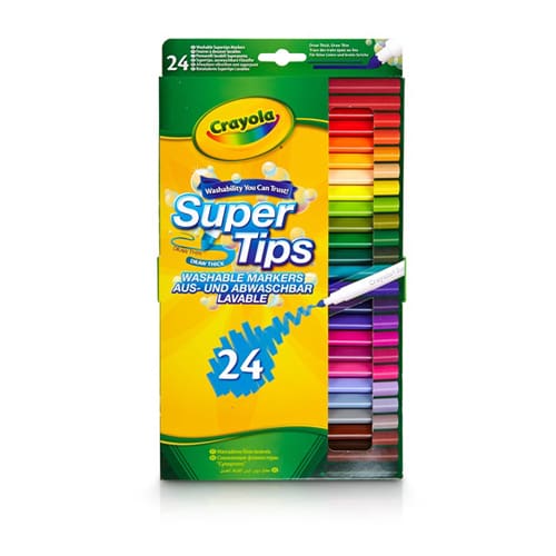 Crayola: 24 Supertips