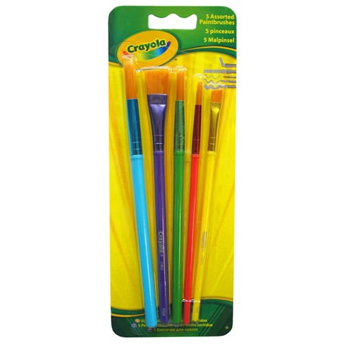 Crayola: 5 Paintbrushes