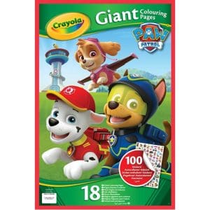 Crayola: Paw Patrol Adventure Pups Giant Colouring Pages