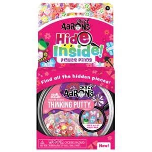 Crazy Aaron's Hide Inside Thinking Putty - Flower Finds
