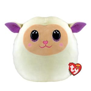 Fluffy White Lamb - Squish-a-Boo - 10