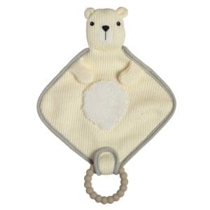 Knitted Polar Bear Lovey