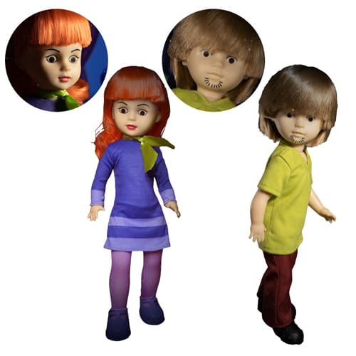 Living Dead Dolls Presents Scooby Doo Build a Figure Set 2: Daphne and Shaggy