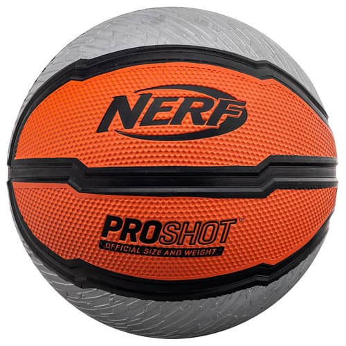 Nerf Proshot Rubber Basketball  - 7