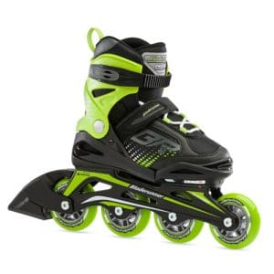 Rollerblade Phoenix Black/Green - Medium (2-5)