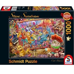 Steve Sundram: Cat Mania (1000 pieces)