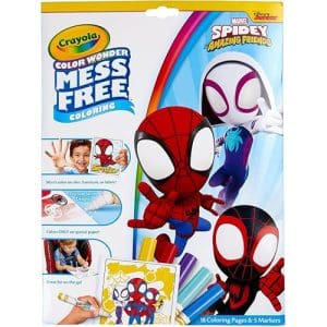 CRAYOLA Color Wonder - Marvel Spidey and His Amazing Friends Mess-Free Colouring Book