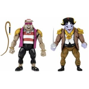 Teenage Mutant Ninja Turtles: Turtles in Time Pirate Bebop and Rocksteady 2-pack 7 Inch Scale Action Figures