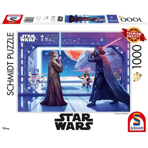 Thomas Kinkade: Disney Star Wars Obi Wan's Final Battle (1000 pieces)