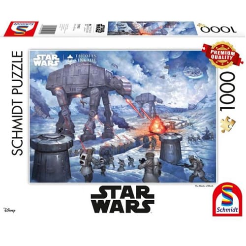 Thomas Kinkade: Disney Star Wars The Battle of Hoth (1000 pieces)