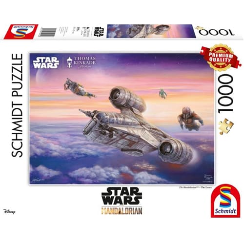 Thomas Kinkade: Disney Star Wars The Mandalorian - The Escort (1000 pieces)
