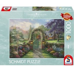 Thomas Kinkade : Hummingbird Cottage (1000 pieces)
