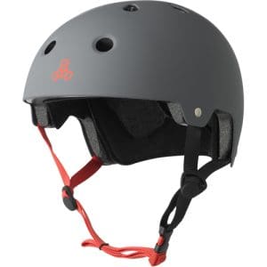 Triple 8 Dual Certified Helmet - Gun Grey XS/S