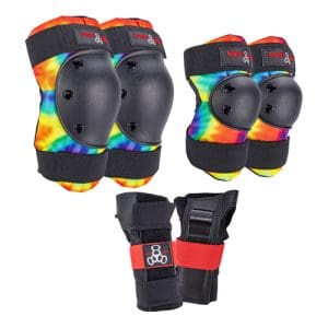 Triple 8 Saver Series Pad Set - Tie Dye Small