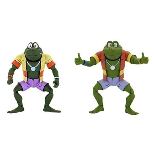 Teenage Mutant Ninja Turtles (1987) Napoleon and Atilla Punk Frogs 2-pack 7 Inch Scale Action Figures