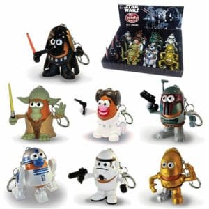 Star Wars Mr. Potato Head Key Chain - Assorted (One Supplied)