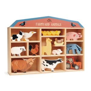 13 Farmyard Animals Shelf Set