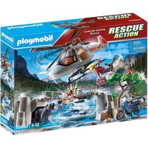 Playmobil 70663 Canyon Copter Rescue