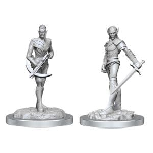 D&D Nolzur's Marvelous Miniatures: Drow Fighters (Wave 18)