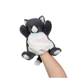 Les Amis Chamallow Cat Doudou Puppet 25cm