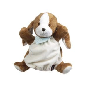 Les Amis Tiramisu Dog Doudou Puppet