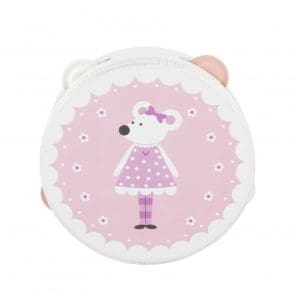 Pink Mouse Tambourine