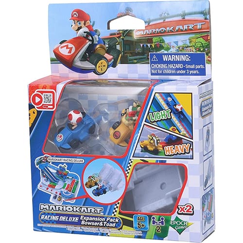 Super Mario Mario Kart Racing Deluxe Expansion Pack Bowser & Toad