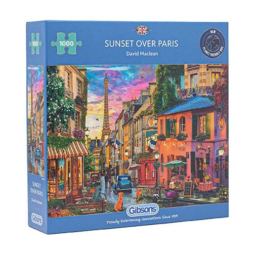 Sunset over Paris (1000 Pieces)