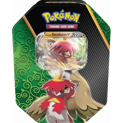 Pokemon TCG: Divergent Powers Tins - Hisuian Decidueye Pokemon TCG: Divergent Powers Tins - Hisuian Decidueye