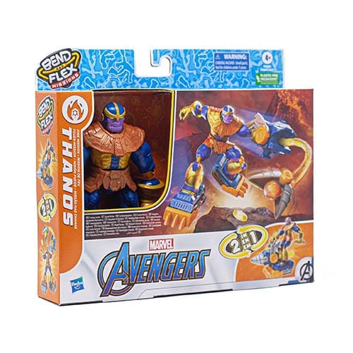 Hasbro Avn Bend and Flex Thanos Fire Mission