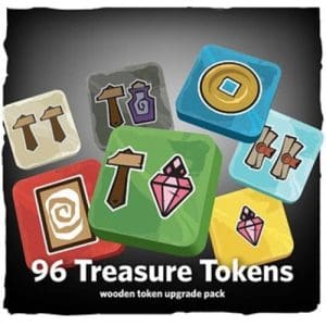 Dwellings Of Eldervale: Wooden Tokens