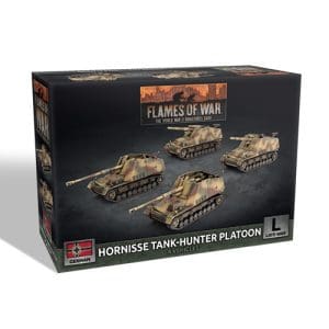 Hornisse (8.8cm) / Hummel (15cm) Tank-Hunter Platoon (x4 Plastic)