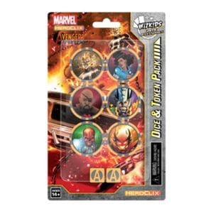 Marvel HeroClix: Avengers Forever Dice & Token Pack Ghost Rider