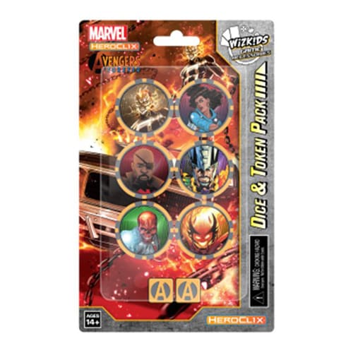 Marvel HeroClix: Avengers Forever Dice & Token Pack Ghost Rider