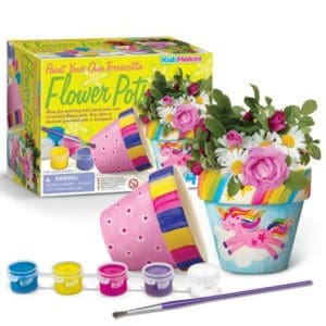 Paint Your Own Teracotta Flower Pots