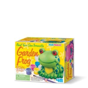 Paint Your Own Teracotta Garden Frog