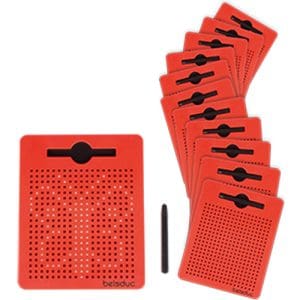 Beleduc Set of 12 Magnetic Drawing Boards