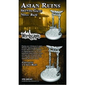 Wyrdscapes Asian Ruins 50mm Base III - Shinto Gate