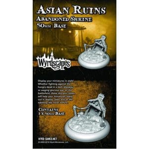 Wyrdscapes Asian Ruins 50mm Base II - Ruins