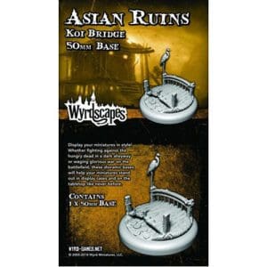 Wyrdscapes Asian Ruins 50mm Base I - Bridge