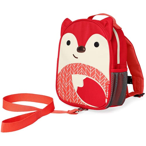 Zoo Mini Backpack with Safety Harness - Fox