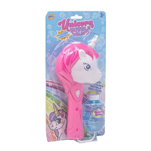 *A Grade* Flash Bubble Wand Unicorn - Pink *A Grade* Flash Bubble Wand Unicorn - Pink