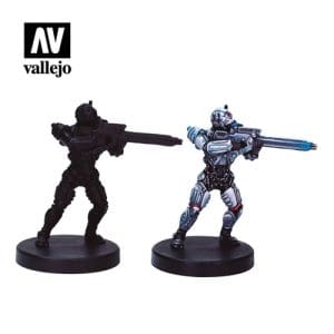 AV Vallejo Cyberpunk - Trauma Team (x8) & Figure