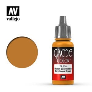 AV Vallejo Game Color 17ml - Scrofulous Brown