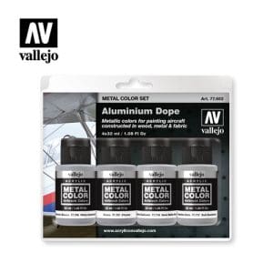 AV Vallejo Metal Color Set - Aluminium
