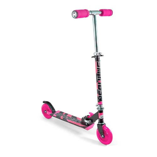 *B Grade* Nebulus Scooter Black With Pink Chrome Finish