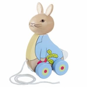 Peter Rabbit Wooden Pullalong