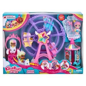 Kindi Kids Minis S2 Rainbow Unicorn-carnaval - Pset