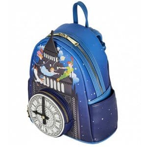 Loungefly Disney Peter Pan Glow Clock Mini Backpack