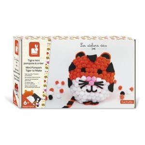 Mini Pompom Tiger to Make